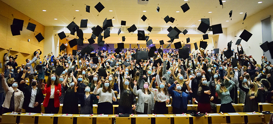 Remise diplômes IFSI infirmier 2022 CHU Poitiers