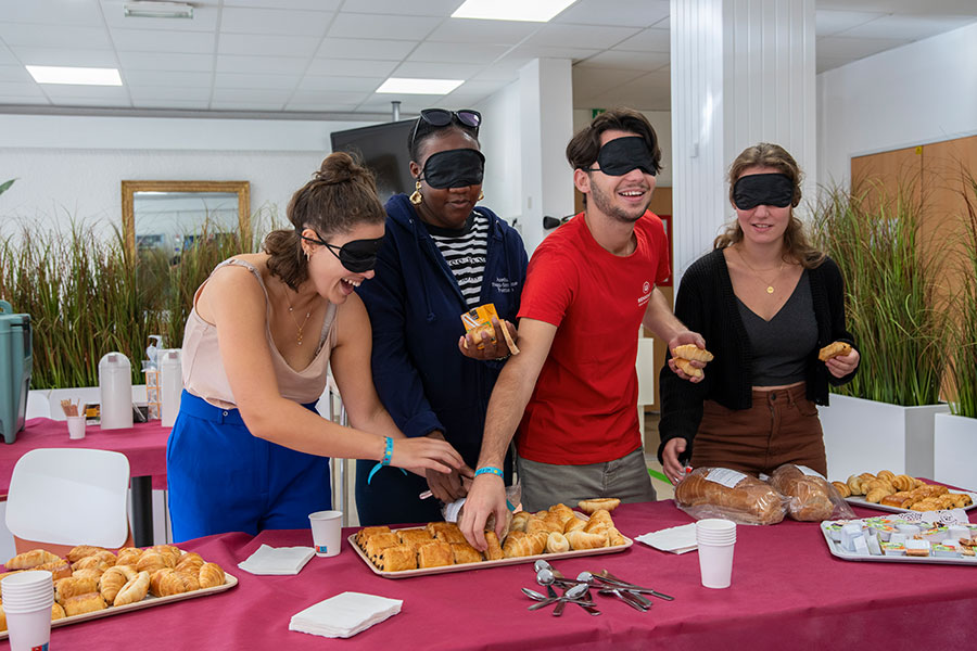 Petit déjeuner sensoriel