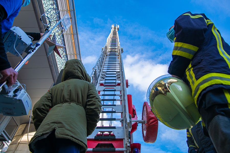 Pompiers pédiatrie