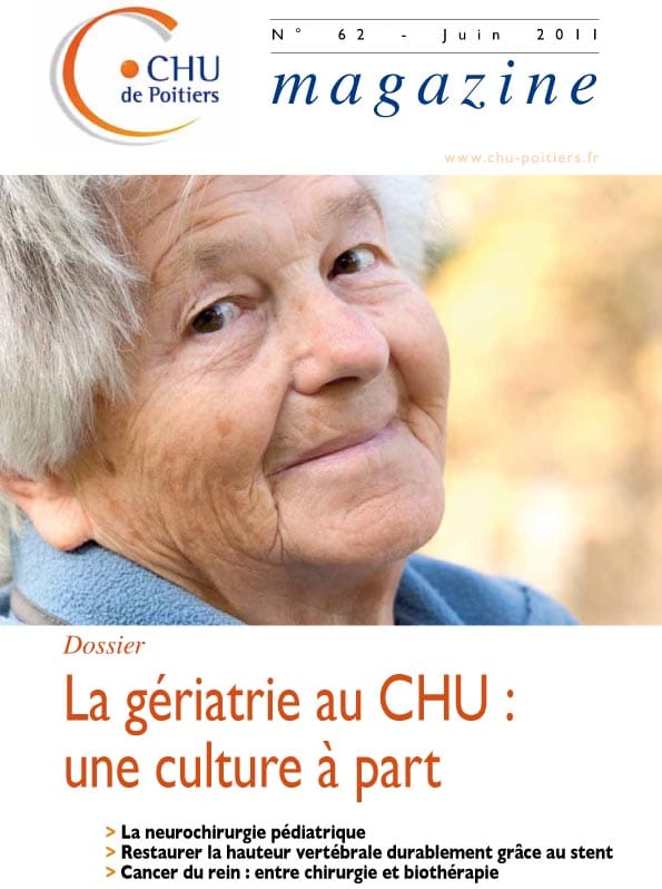 Couverture CHU magazine 62